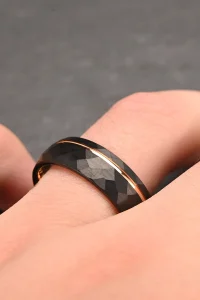 Fashion jewelry wedding bands engagement rings 8MM tungsten carbide ring for man woman anillos bague homme pareja de compromiso