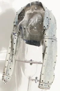 Short Denim Coat Women Y2k Cotton Spring Autumn Ropa Jeans Punk Gothic Bomber Jacket Windbreaker Vintage Jackets Korean