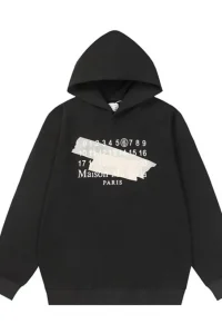 Men's Hoodie with Letter Print Pullover Style Autumn Fashion Retro Hoodie Pure Cotton Casual Hoodie Unisex for Men and Women