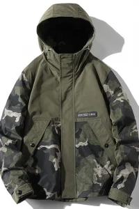 Military Bomber Jacket Men Fashion Casual Camping Jacket Coat Windproof Hooded Windbreaker Coats Male Oversize Outerwear 4XL